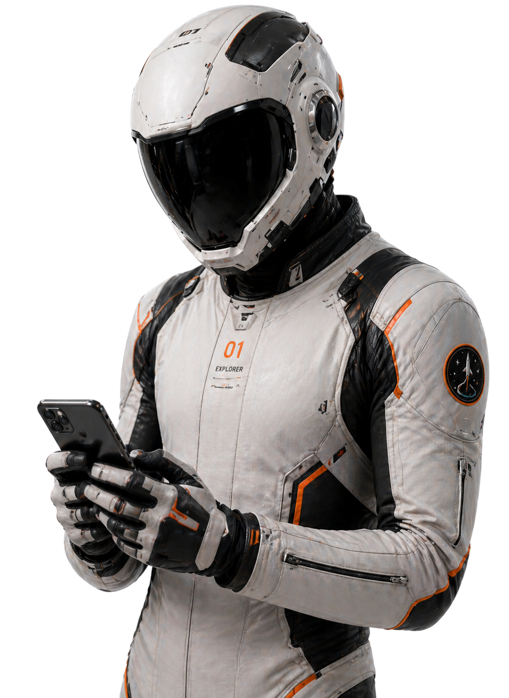 Portrait of Orion, representative user persona for the Astrium case study.